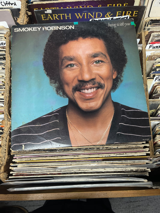 Smokey Robinson – Being With You Vinyl Lp  T8-375M1 VG+/VG+