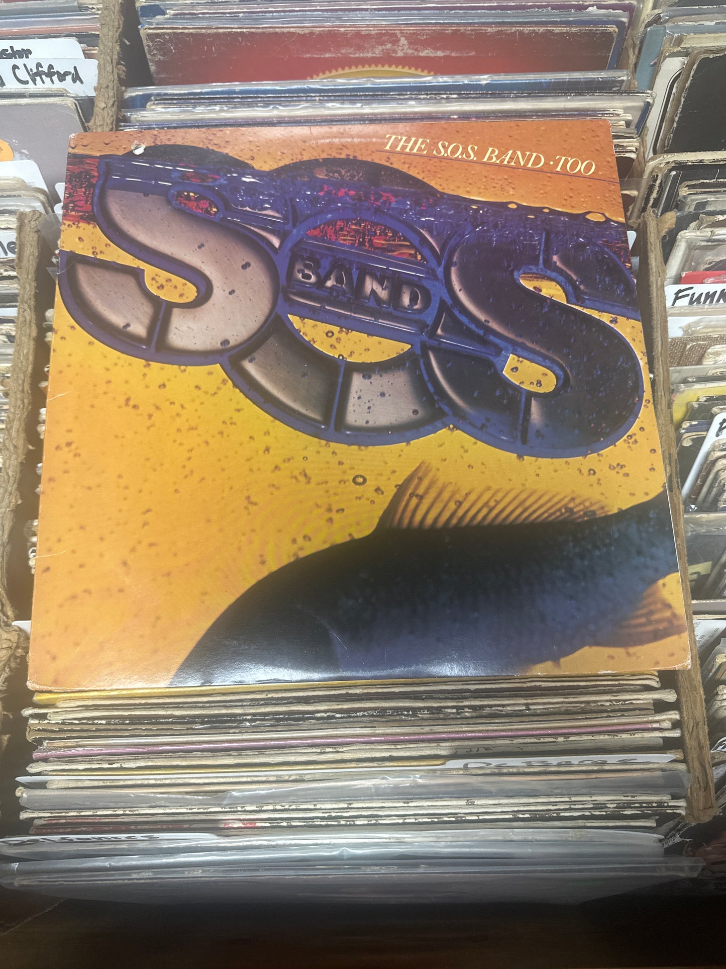 The S.O.S. Band ‎– Too Vinyl LP  Z 37449 Near Mint/VG+
