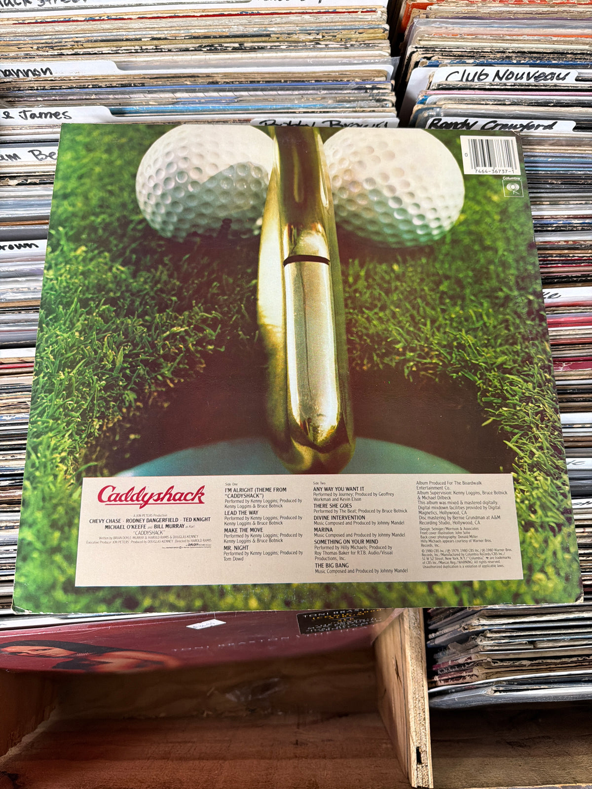 Various – Caddyshack (Music From The Motion Picture Soundtrack) JS 36737 Vinyl LP VG+/VG+