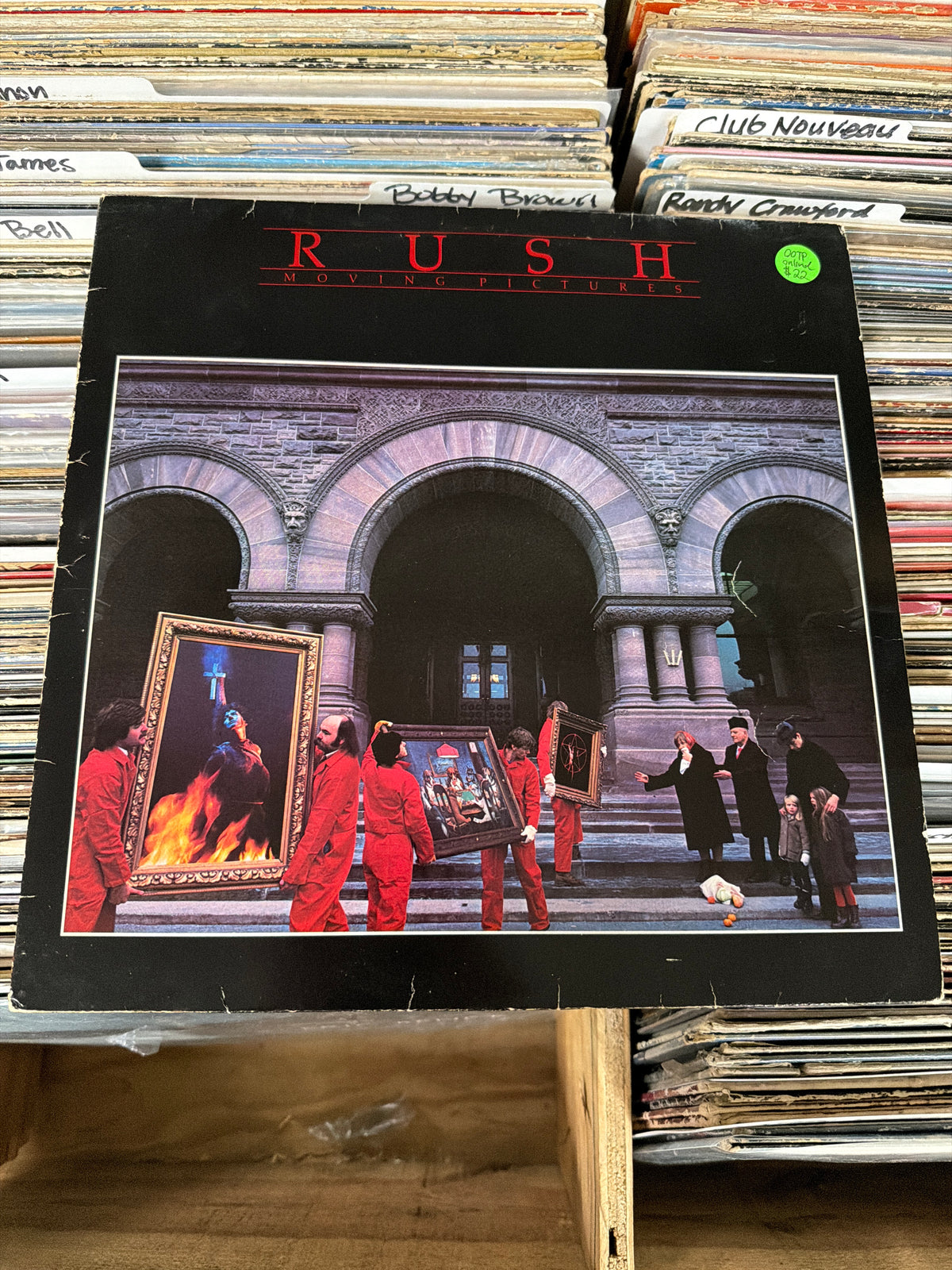 Rush – Moving Pictures SRM-1-4013 Vinyl LP VG/G+