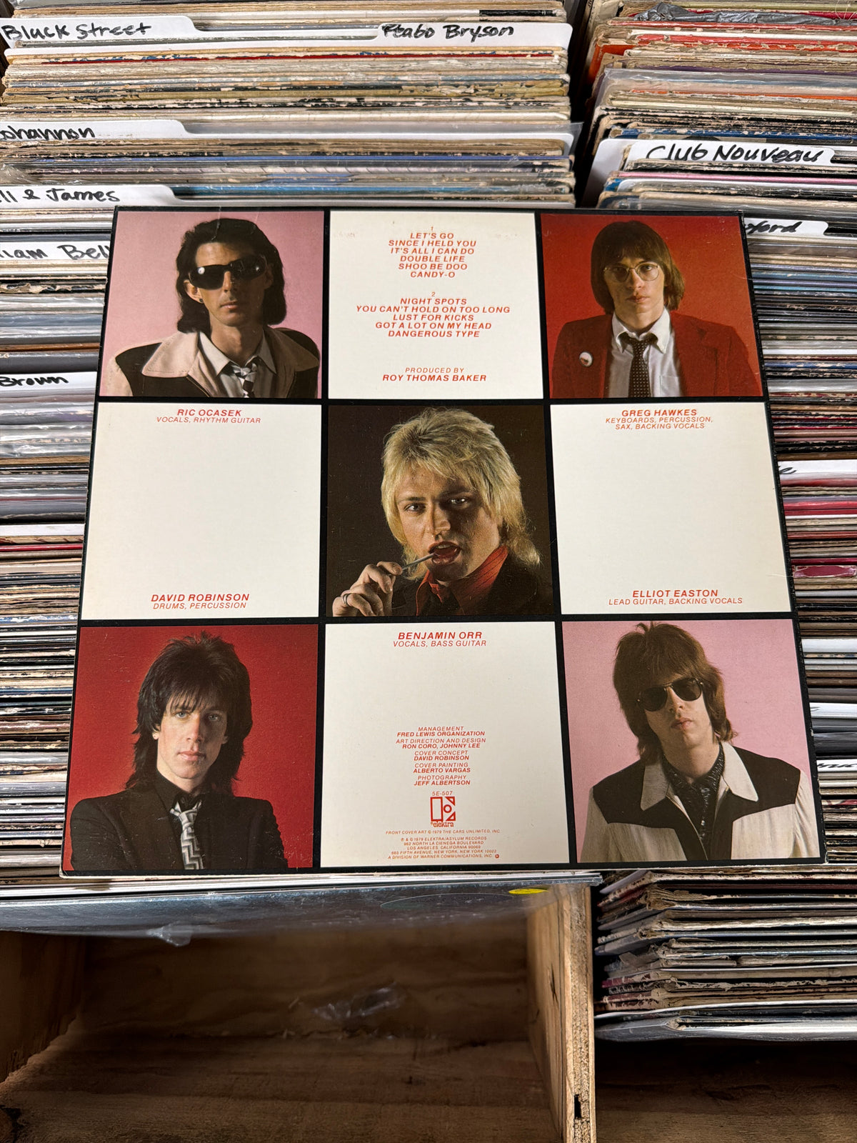 The Cars – Candy-O 5E-507 Vinyl LP VG+/VG+