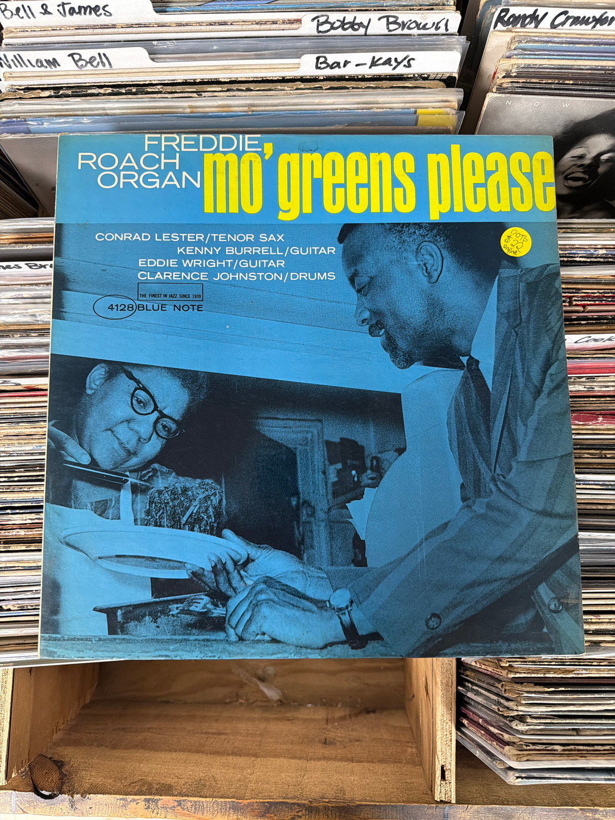 Freddie Roach – Mo' Greens Please BLP 4128 Vinyl LP G/VG