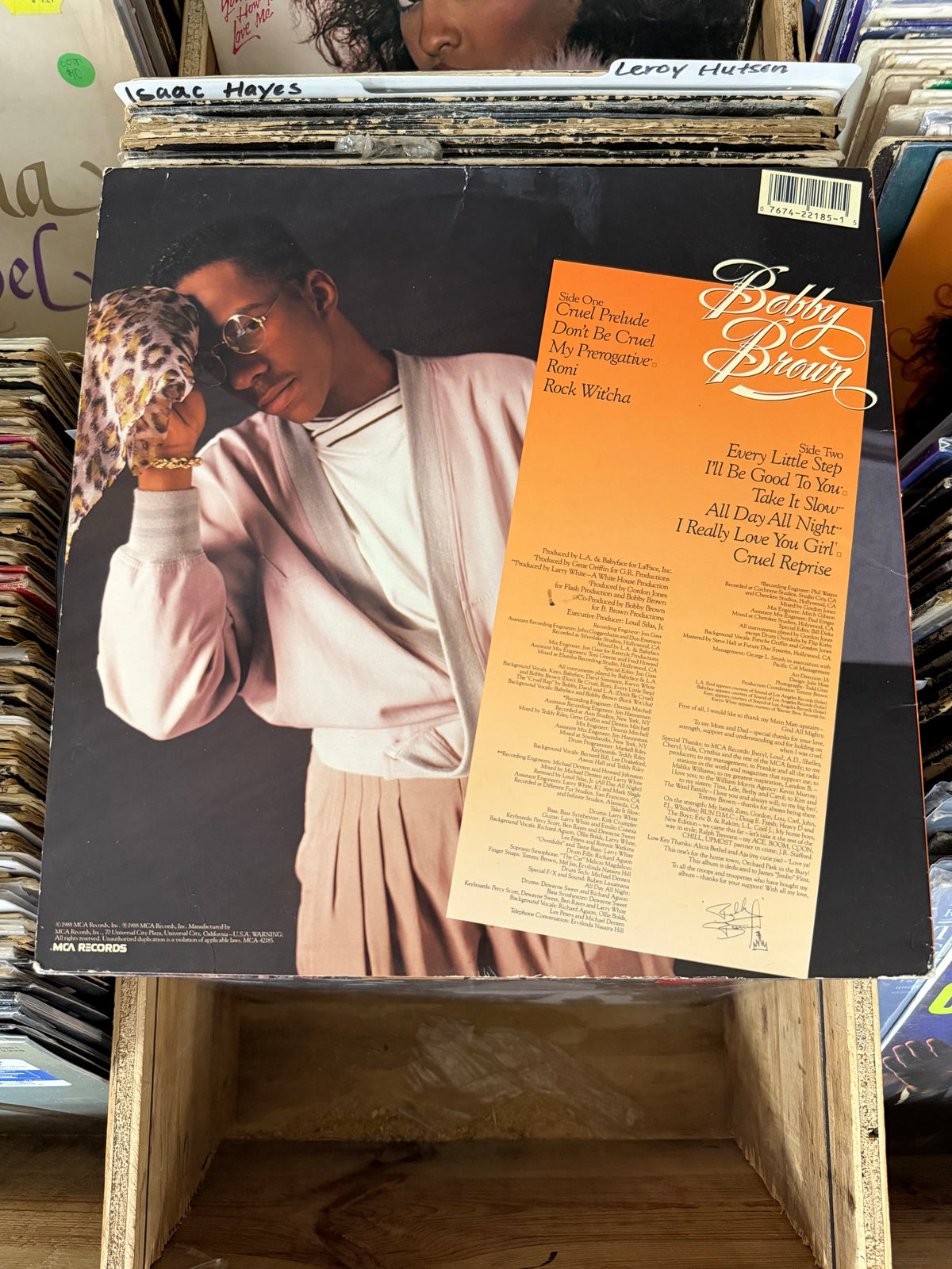 Bobby Brown – Don't Be Cruel Vinyl LP VG/VG
