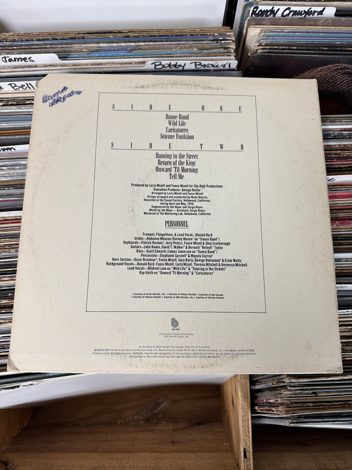 Donald Byrd – Caricatures BN-LA633-G Vinyl LP VG/G+