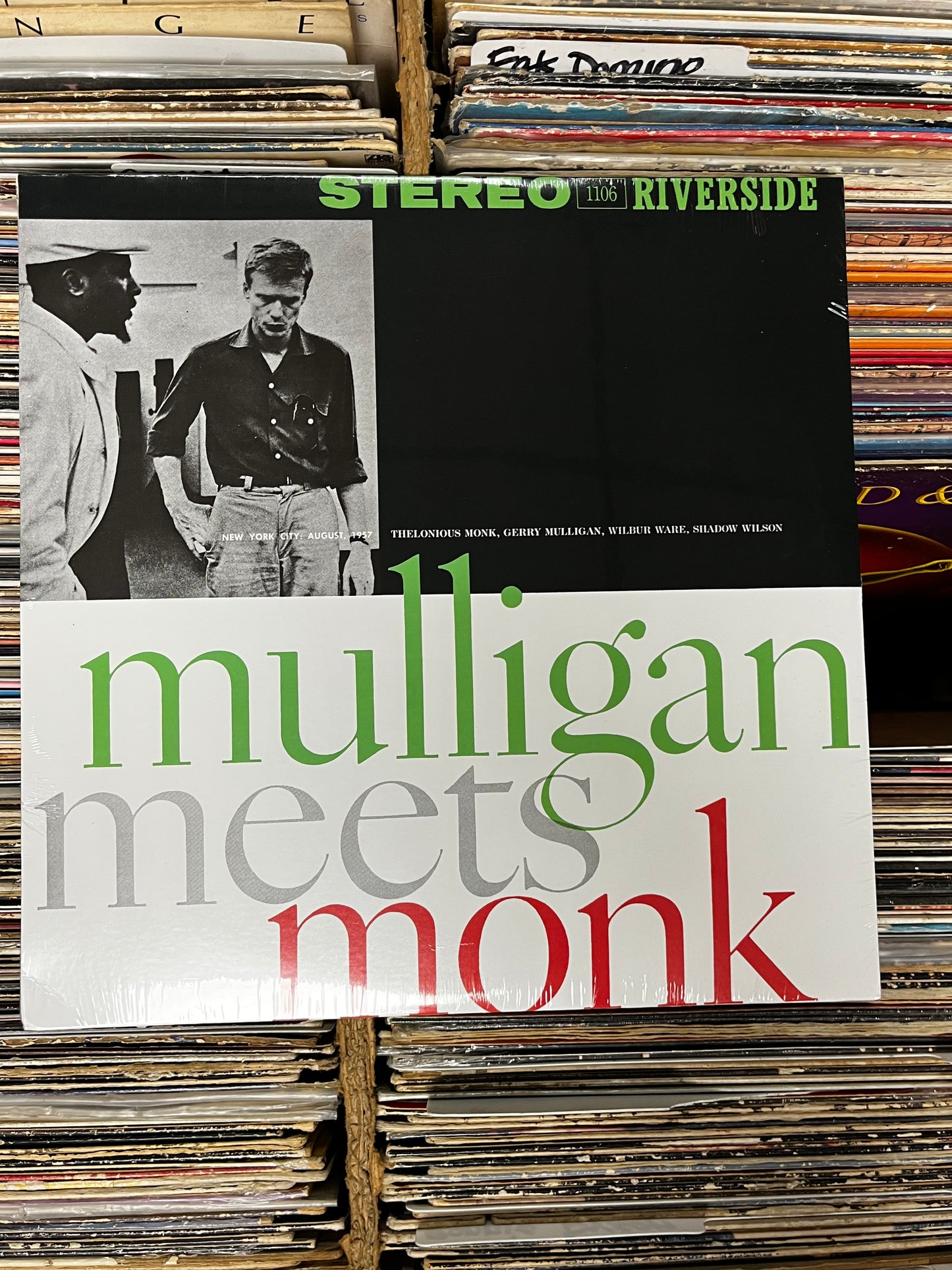 Thelonious Monk And Gerry Mulligan ‎– Mulligan Meets Monk Vinyl Lp OJC-301