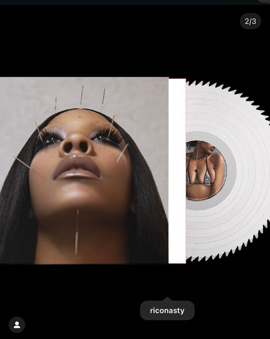 Rico Nasty-Lethal Metal Silver Vinyl LP