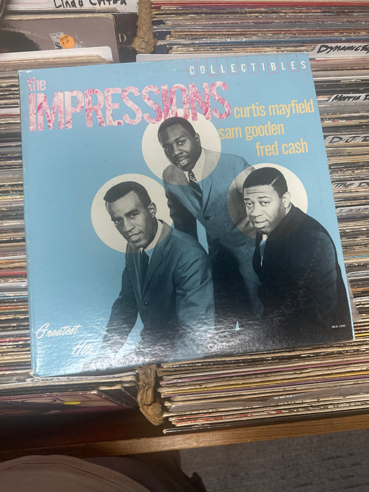 The Impressions ‎– Greatest Hits Vinyl LP MCA-1500 VG+/VG+