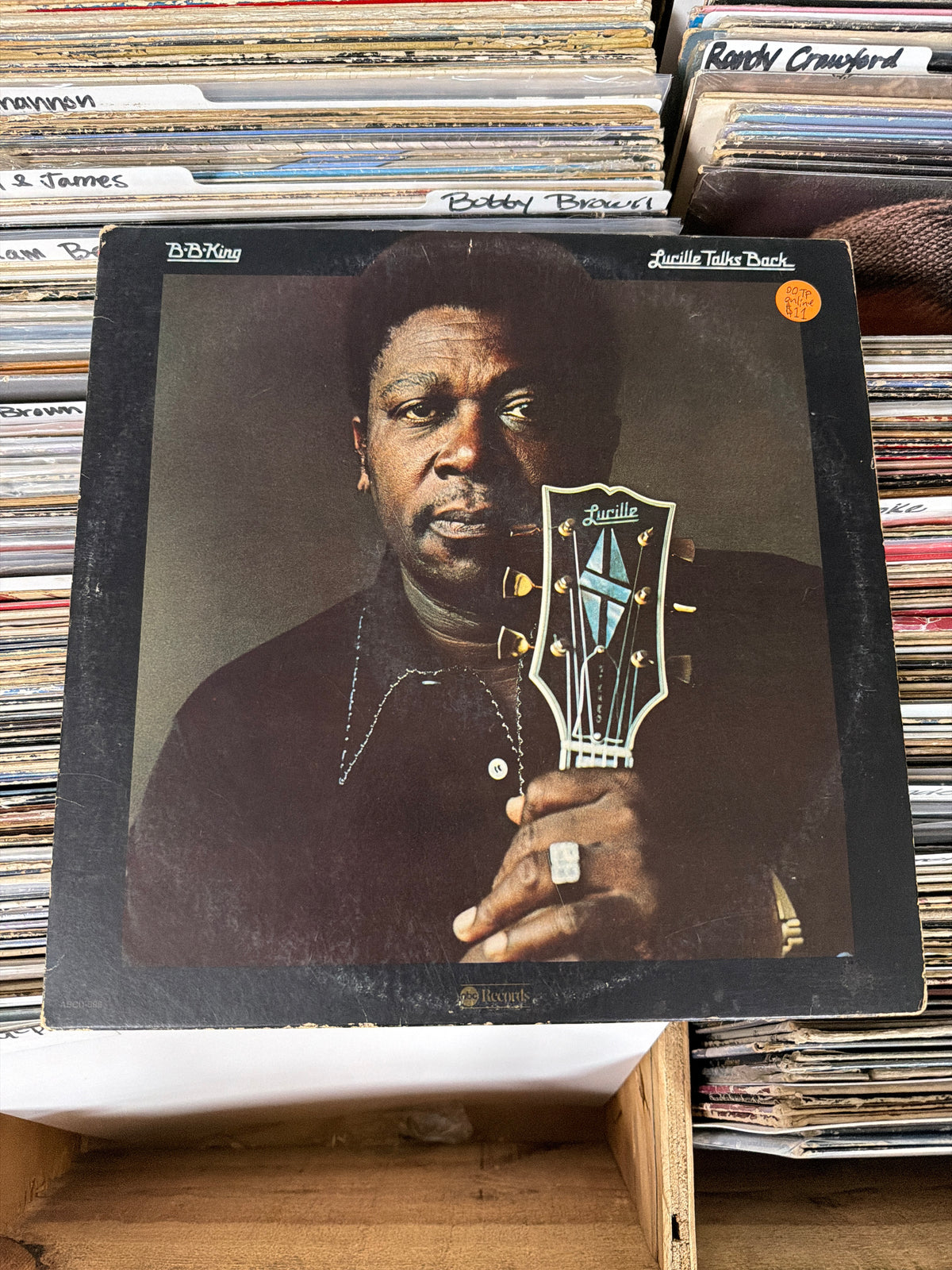 B.B. King – Lucille Talks Back ABCD-898 Vinyl LP VG/VG+