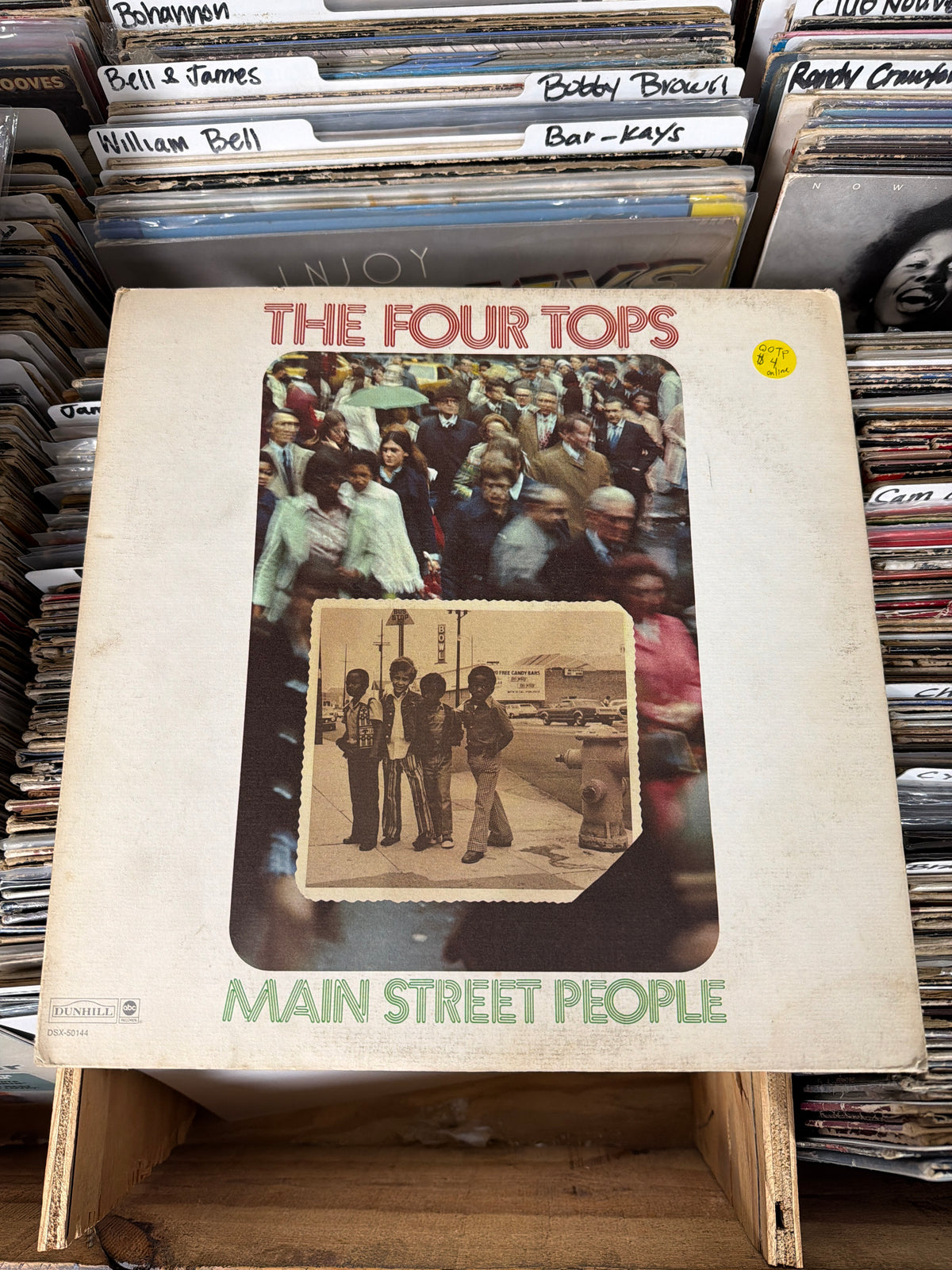 The Four Tops – Main Street People DSX-50144 Vinyl LP VG/VG
