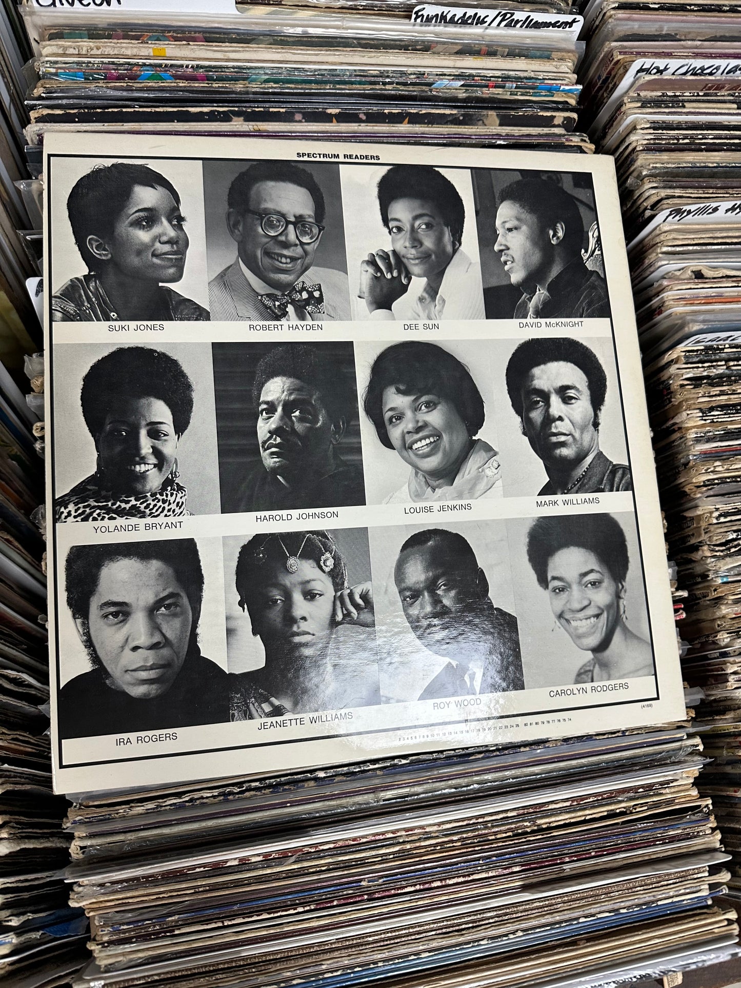 Various ‎– Spectrum In Black - Poems By 20th Century Black Poets 2XVinyl LP VG+/VG+