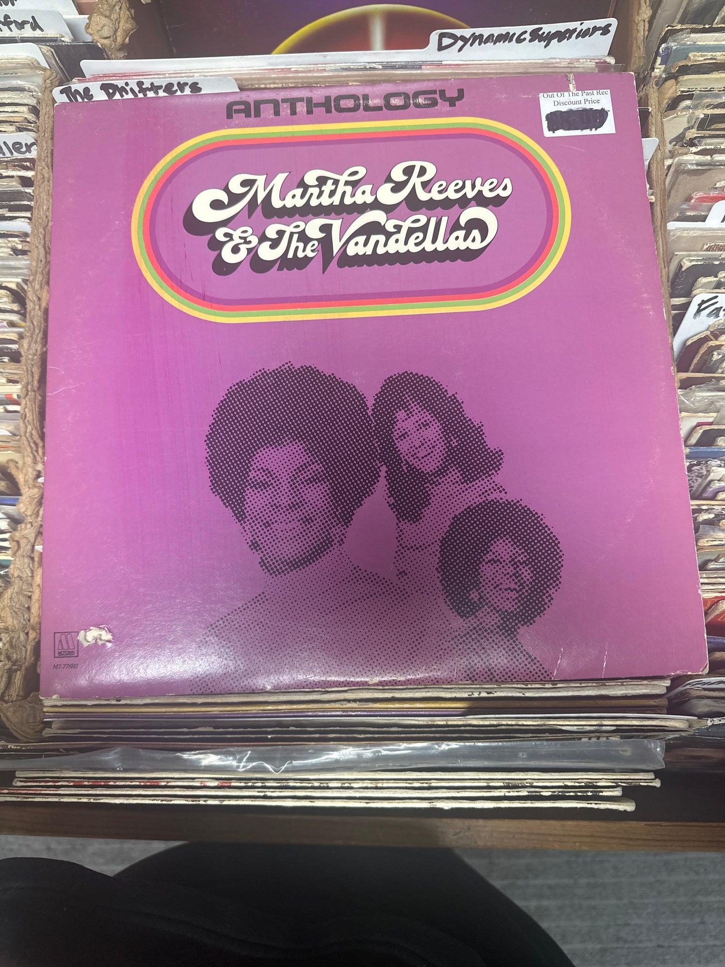 Martha Reeves & The Vandellas ‎– Anthology Vinyl LP M7-778R2 VG+/VG+