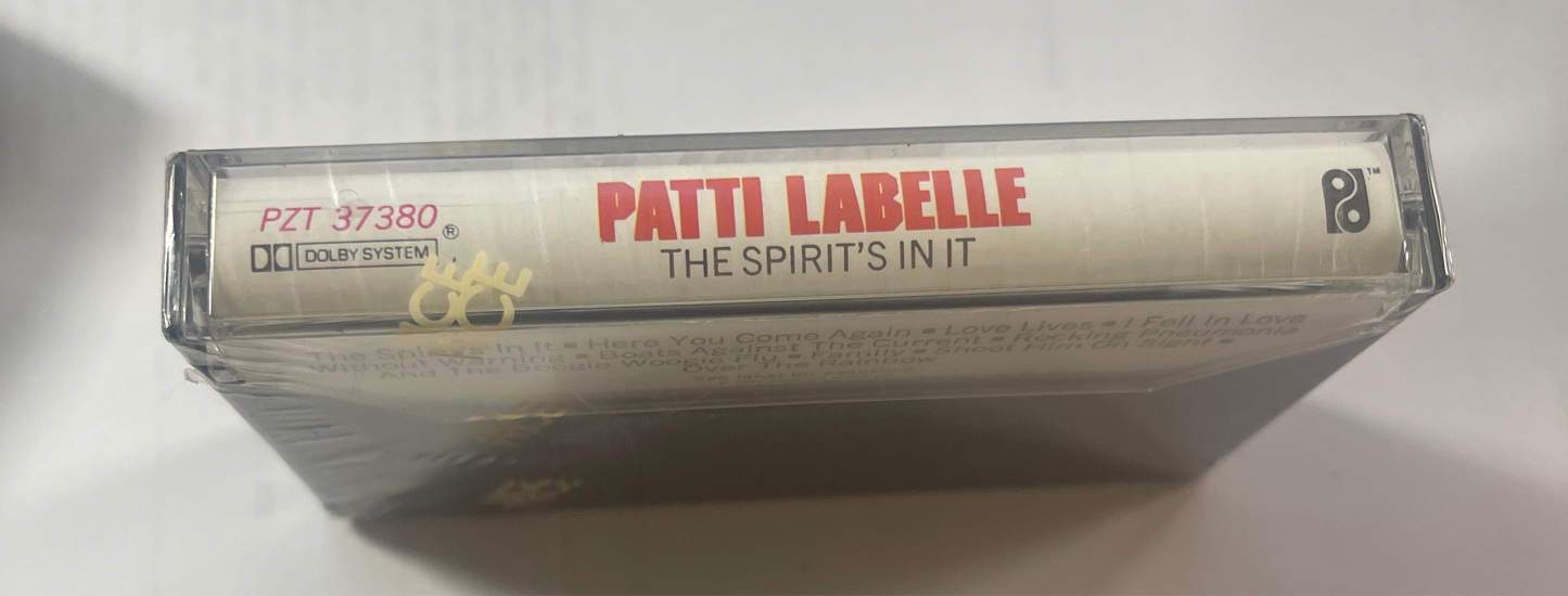 Patti LaBelle ‎– The Spirit's In It Cassette FZT 37380