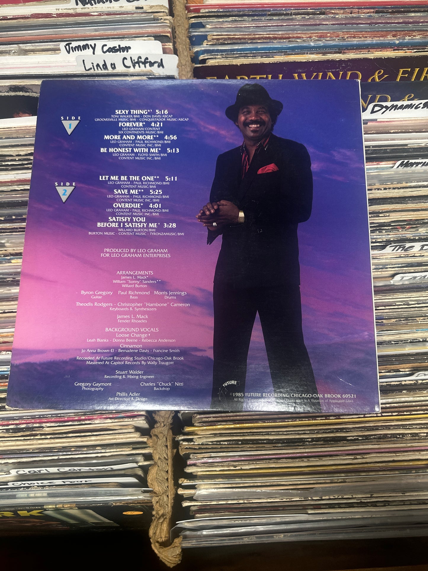 Tyrone Davis ‎– Sexy Thing Vinyl LP FR 1001 VG+/VG+