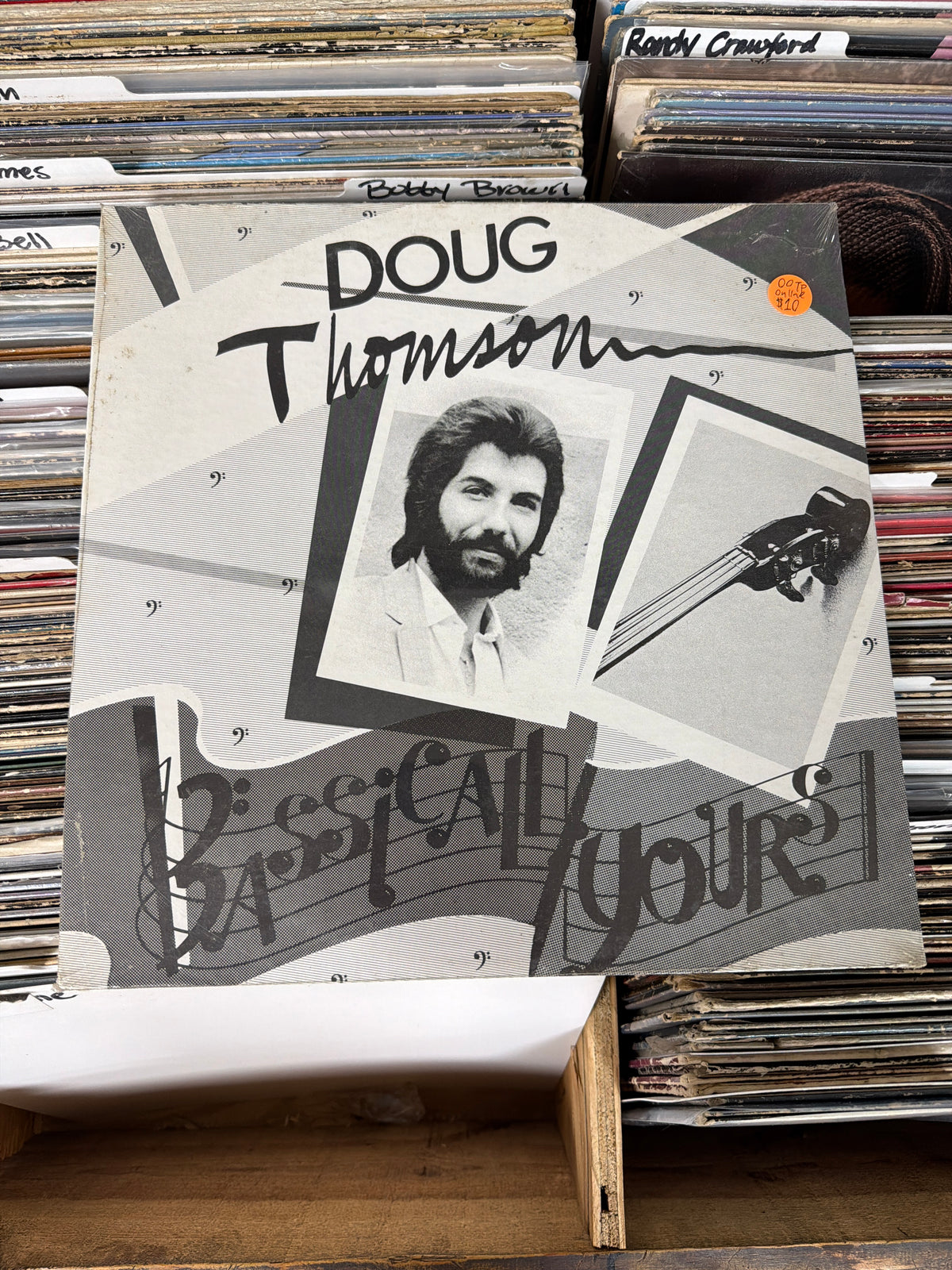Doug Thomson – Bassically Yours UPT-DT001 Vinyl LP NM/VG+