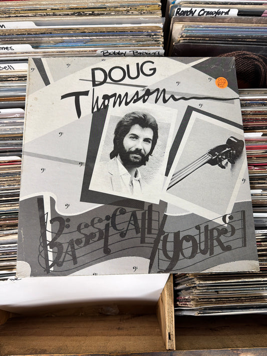 Doug Thomson – Bassically Yours UPT-DT001 Vinyl LP NM/VG+