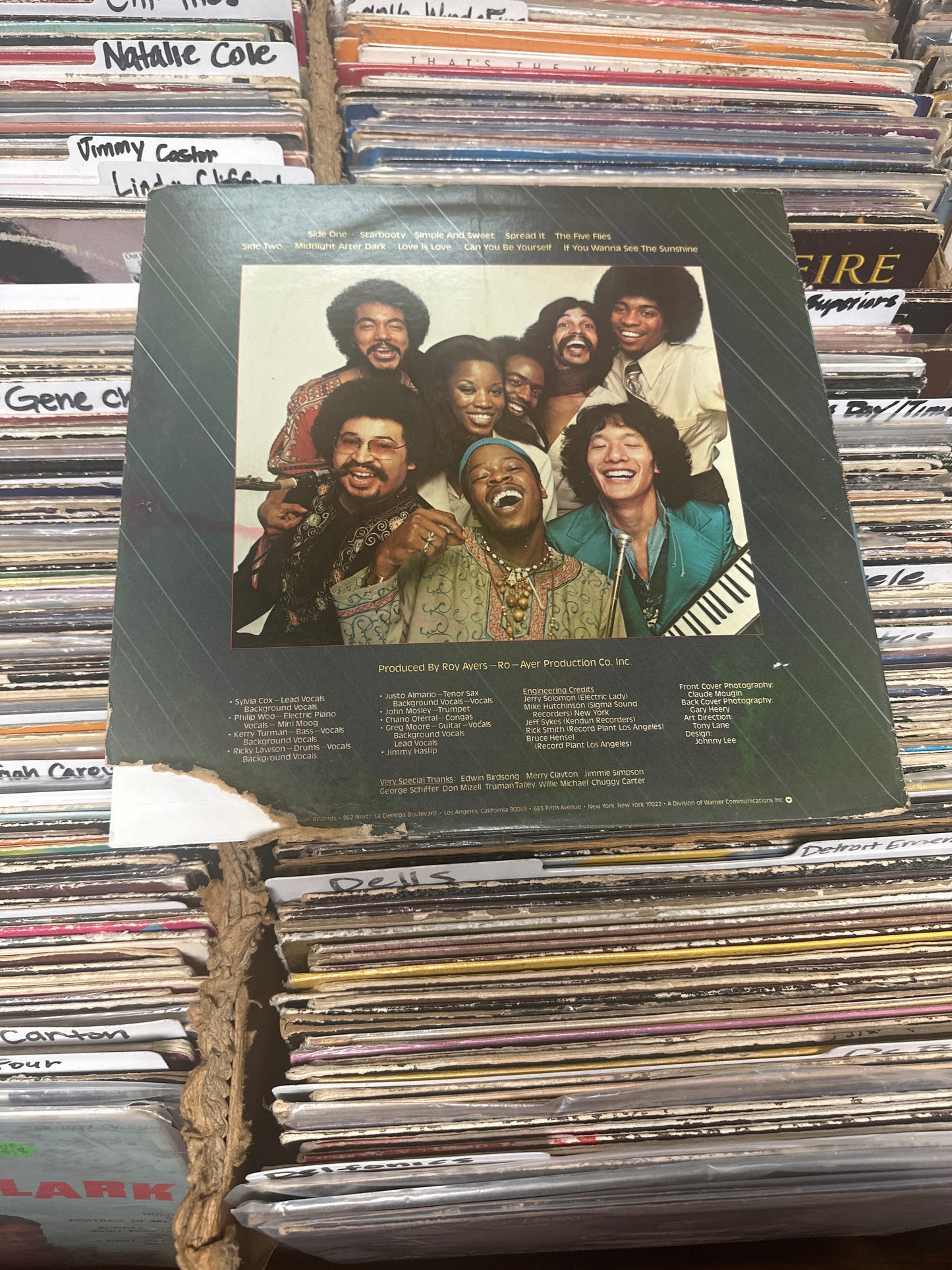 Roy Ayers Presents Ubiquity – Starbooty Vinyl LP 6E-120 SRC Pressing VG+/G