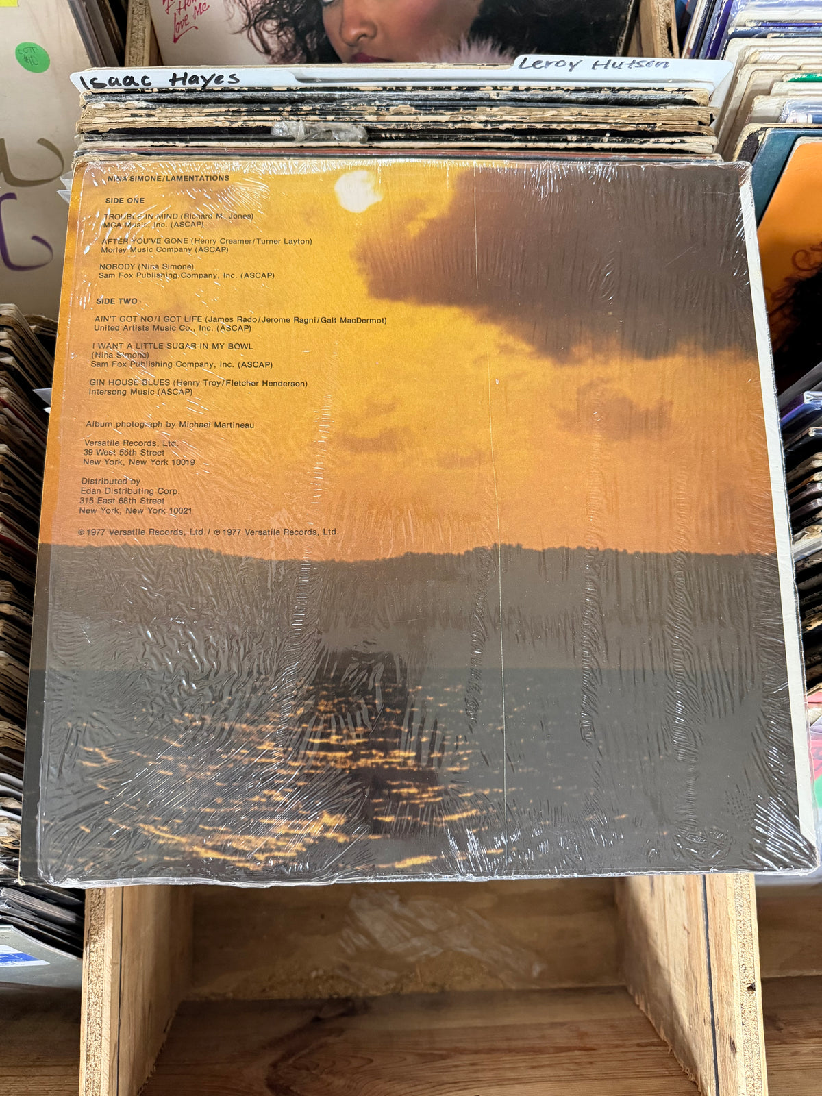 Nina Simone – Lamentations Vinyl LP  NED 1120 VG+/VG+