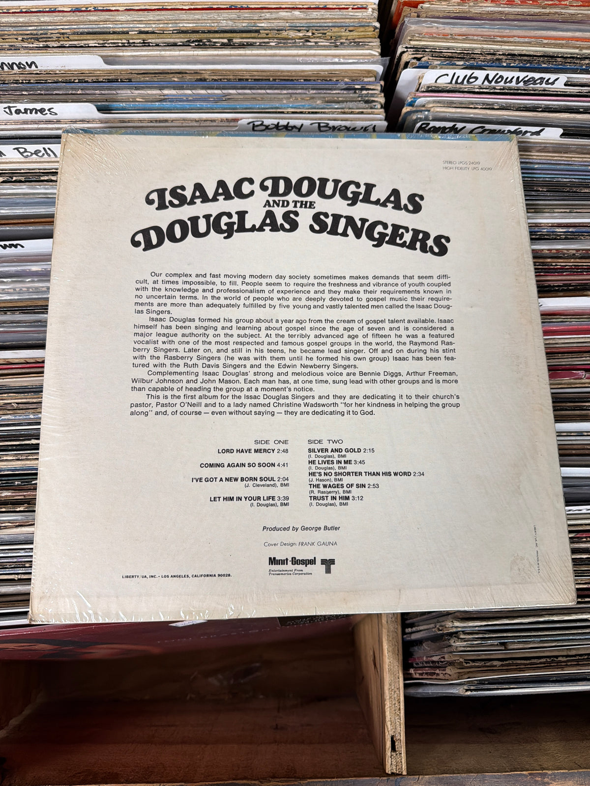 Isaac Douglas And The Douglas Singers – Lord Have Mercy LPGS-24019 Vinyl LP NM/VG+