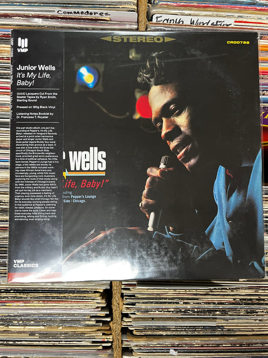 Junior Wells ‎– It's My Life, Baby Vinyl Lp