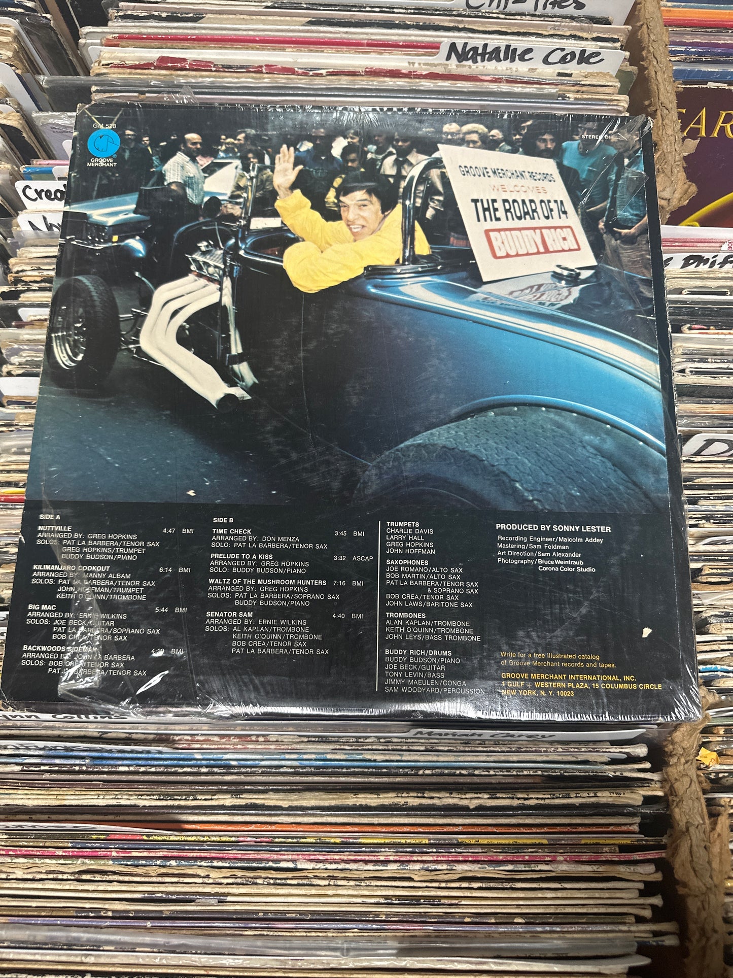Buddy Rich ‎– The Roar Of '74Vinyl LP GM528 VG+/VG
