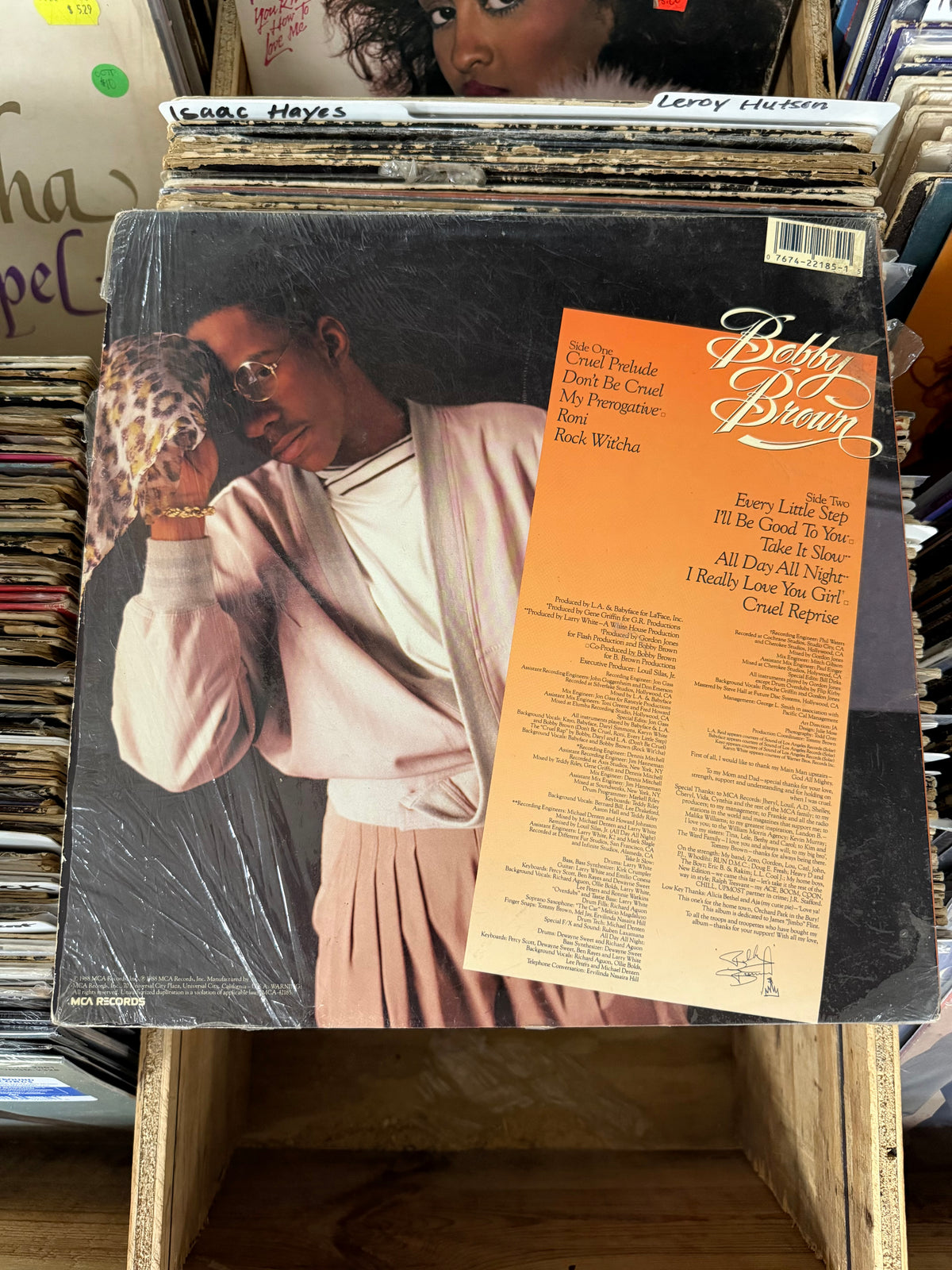 Bobby Brown – Don't Be Cruel Vinyl LP VG+/VG+
