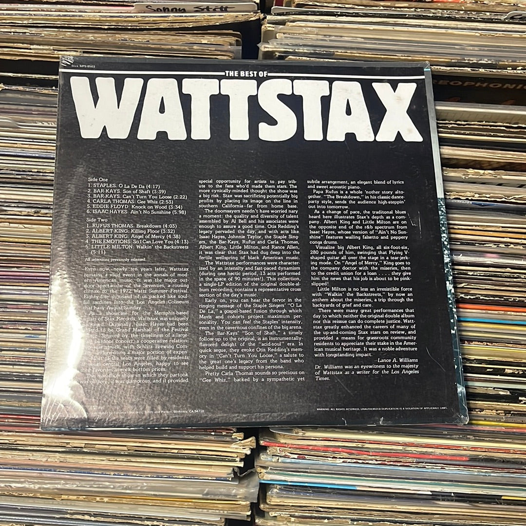 Various ‎– The Best Of Wattstax MPS-8503 Vinyl LP