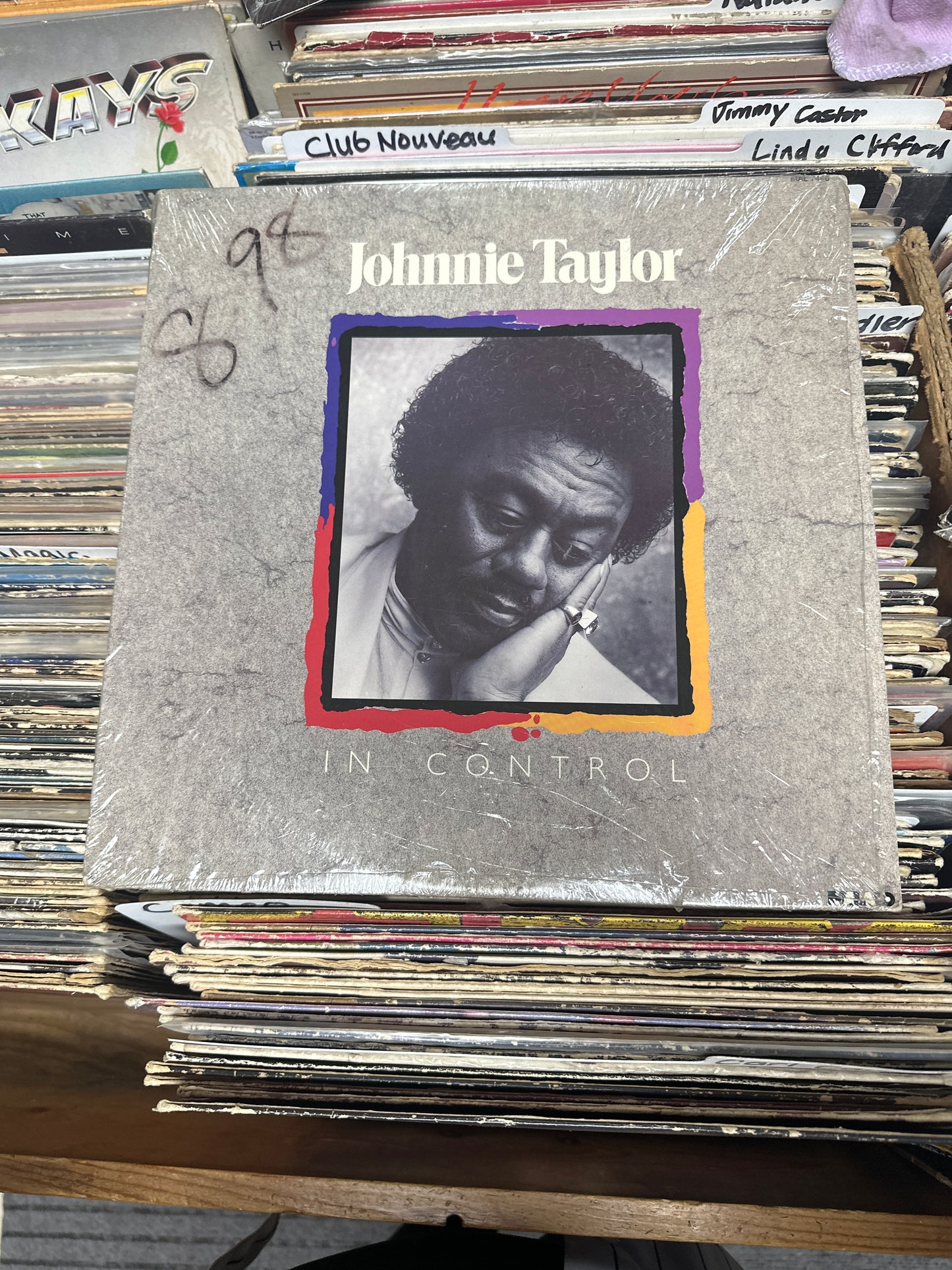 Johnnie Taylor-In Control Vinyl Lp  MAL 7446 VG+/VG+