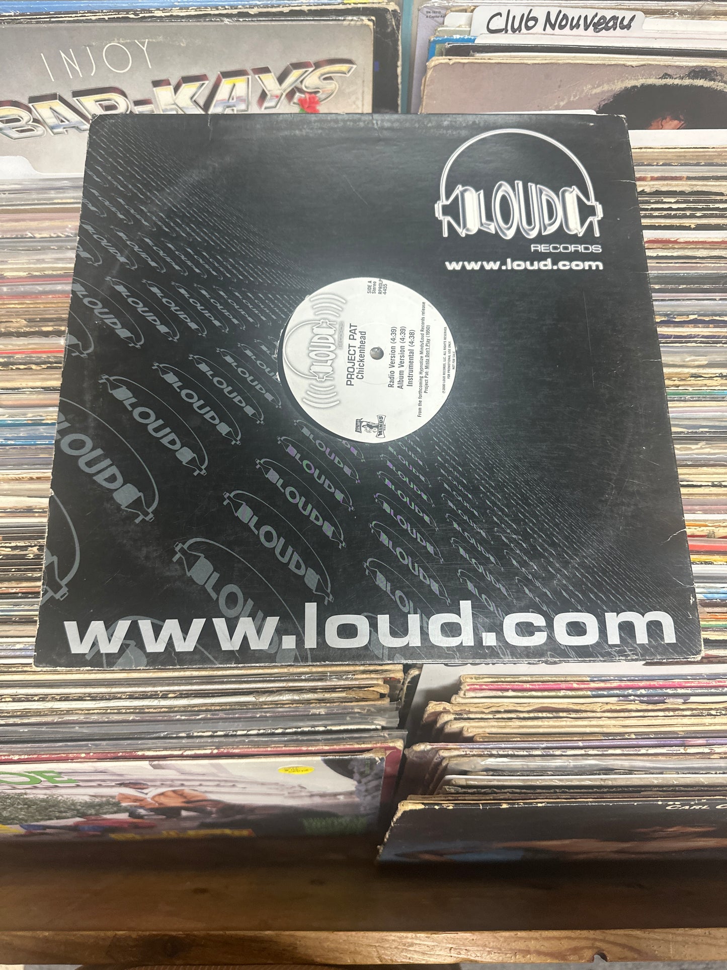 Three-6-Mafia* Presents Project Pat ‎– Chickenhead Vinyl 12" RPROLP 4455 VG+/VG+