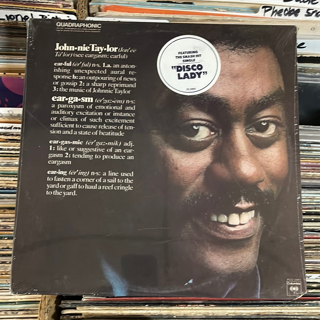 Johnnie Taylor Eargasm  PCQ 33951 Vinyl Lp