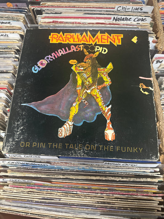Parliament ‎– GloryHallaStoopid (Pin The Tale On The Funky)   NBLP 7195 VG+/VG