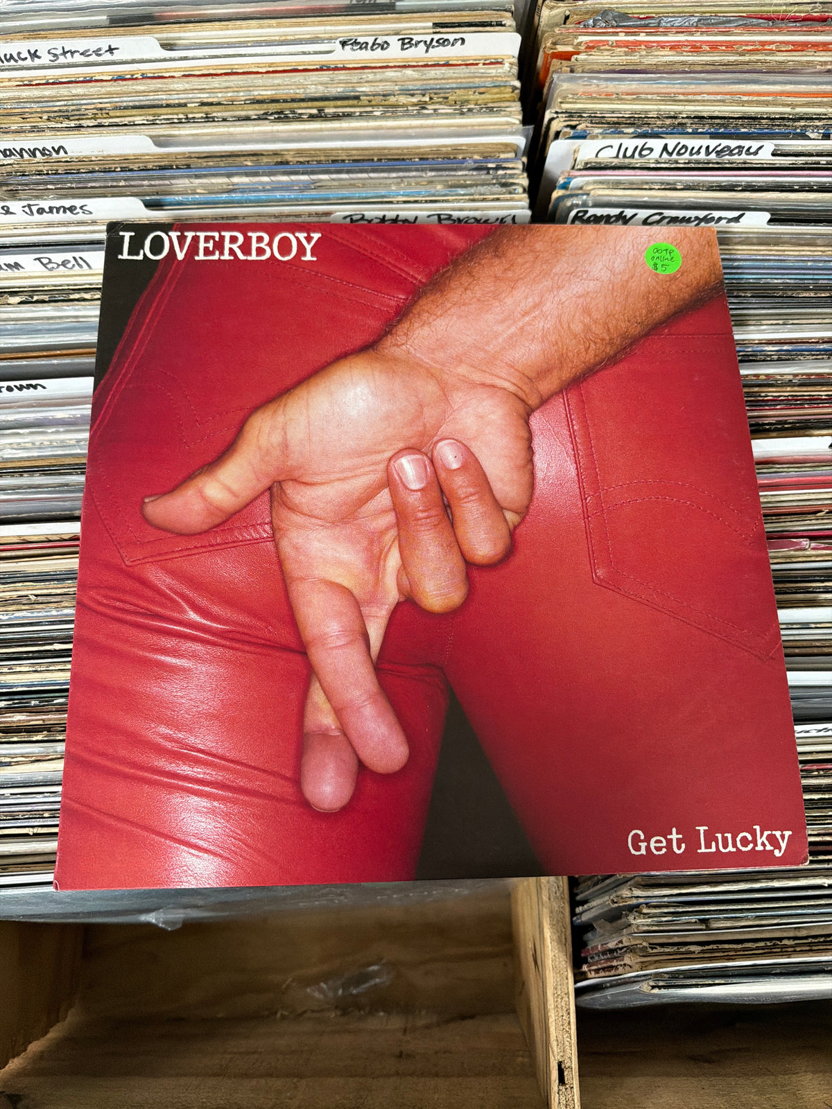 Loverboy – Get Lucky FC 37638 Vinyl LP VG+/VG+