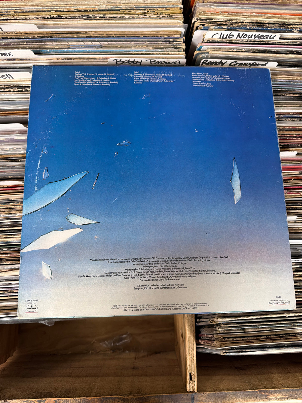 Scorpions – Blackout SRM-1-4039 Vinyl LP VG+/VG