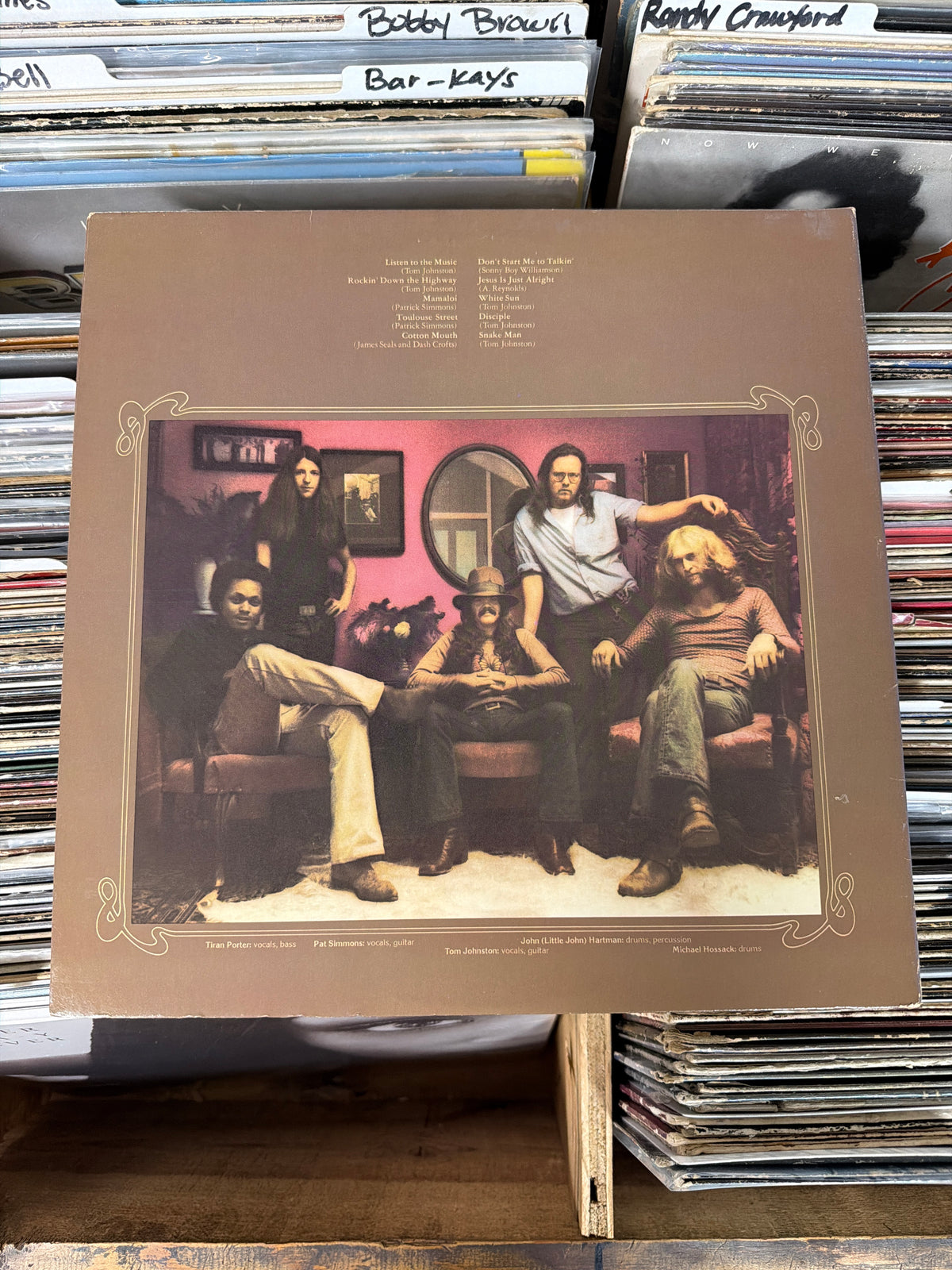 The Doobie Brothers – Toulouse Street BS 2634 Vinyl LP NM/VG+