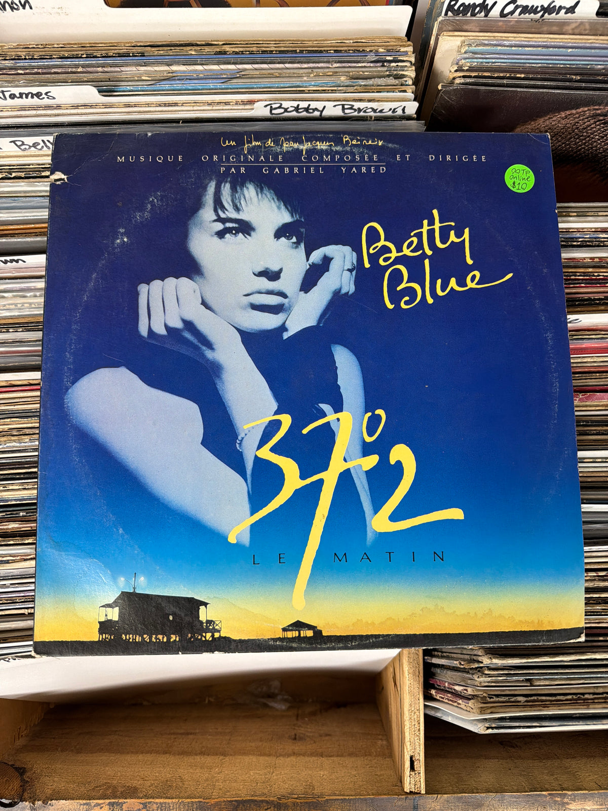 Gabriel Yared – Betty Blue (37°2 Le Matin) (Original Motion Picture Soundtrack) 7 90913-1 Vinyl LP VG/G+