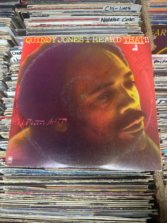 Quincy Jones ‎– I Heard That!! Vinyl LP SP-3705 VG+/VG+