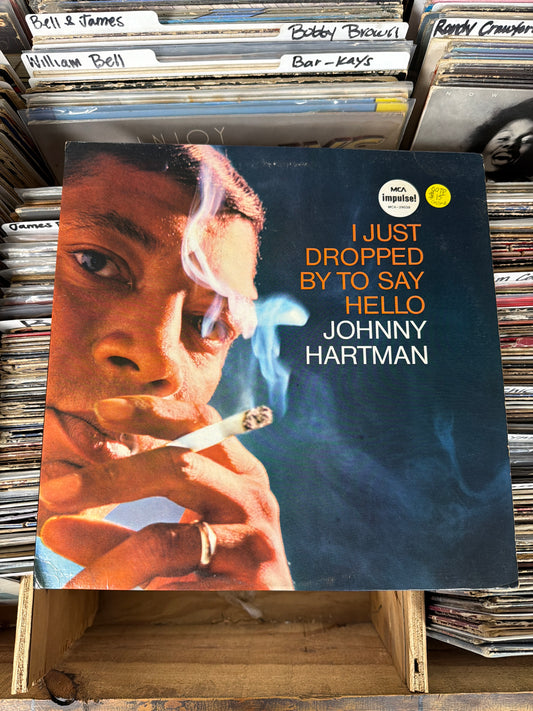 Johnny Hartman – I Just Dropped By To Say Hello MCA-29039 Vinyl LP VG/VG+