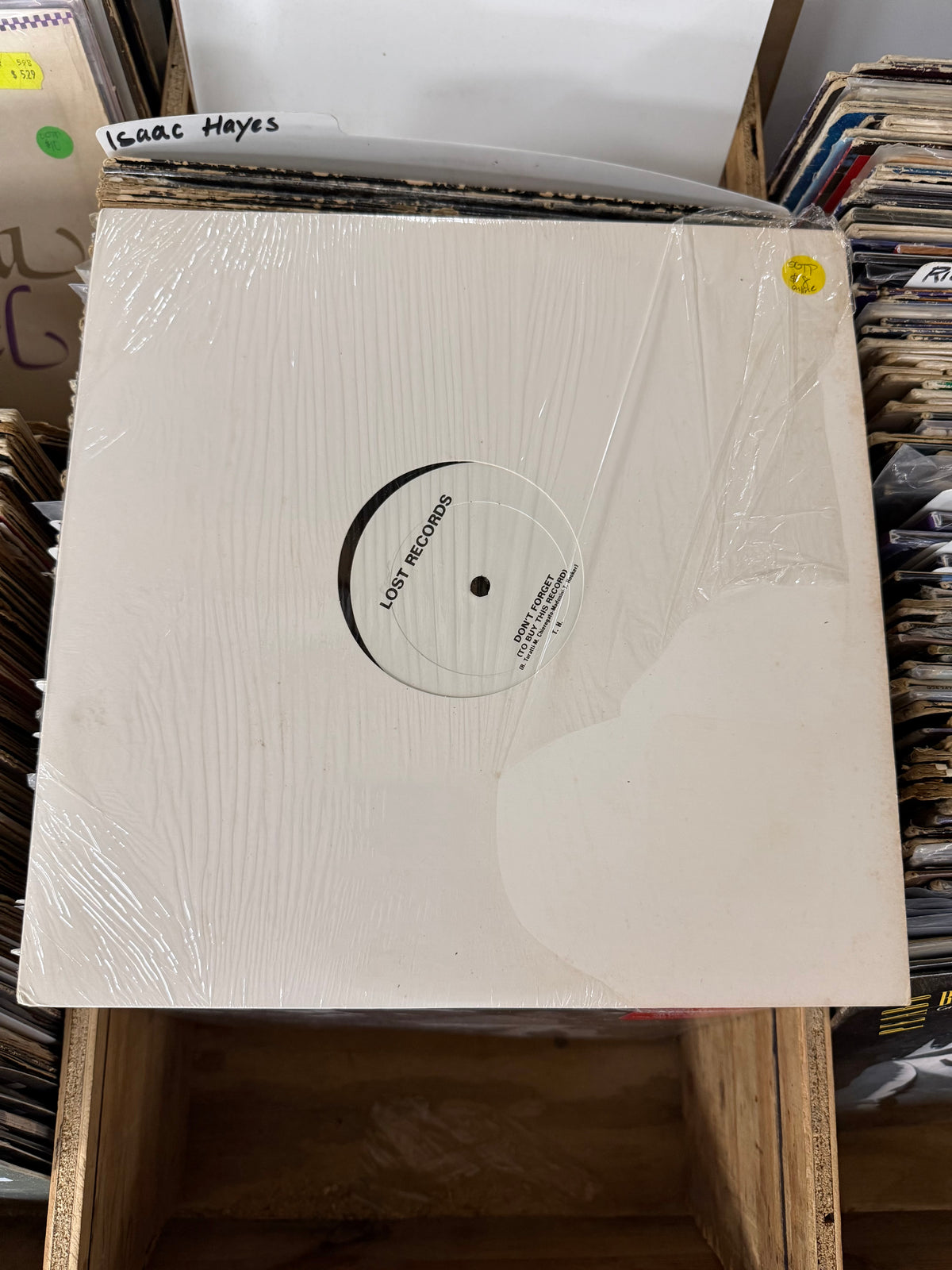 T. H. / The Chi-Lites – Don't Forget (To Buy This Record) / My First Mistake 12" Vinyl LP VG+/VG+