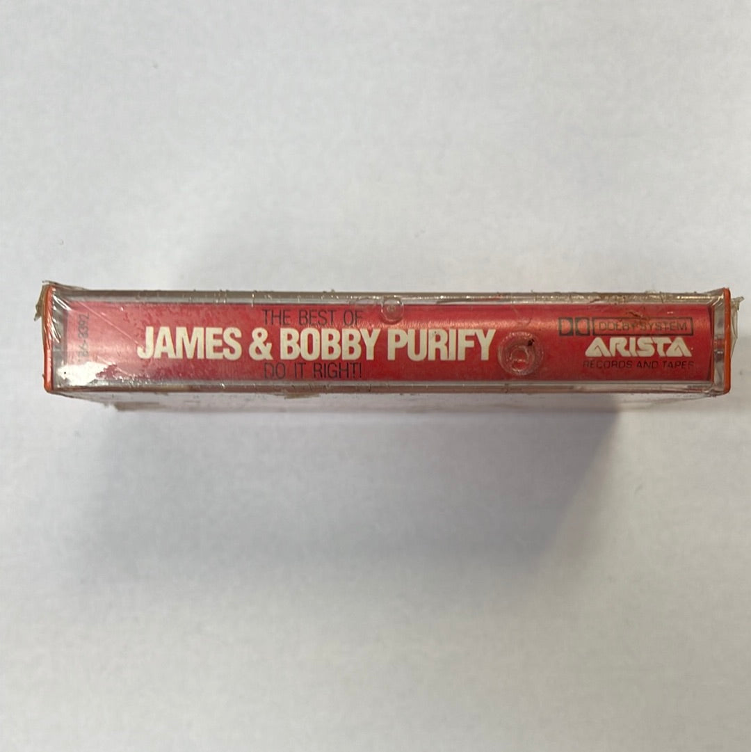 James & Bobby Purify ‎– The Best Of James & Bobby Purify. Do It Right! Cassette