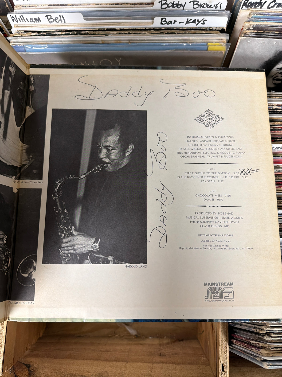 Harold Land – Damisi MRL 367 Vinyl LP VG+/VG