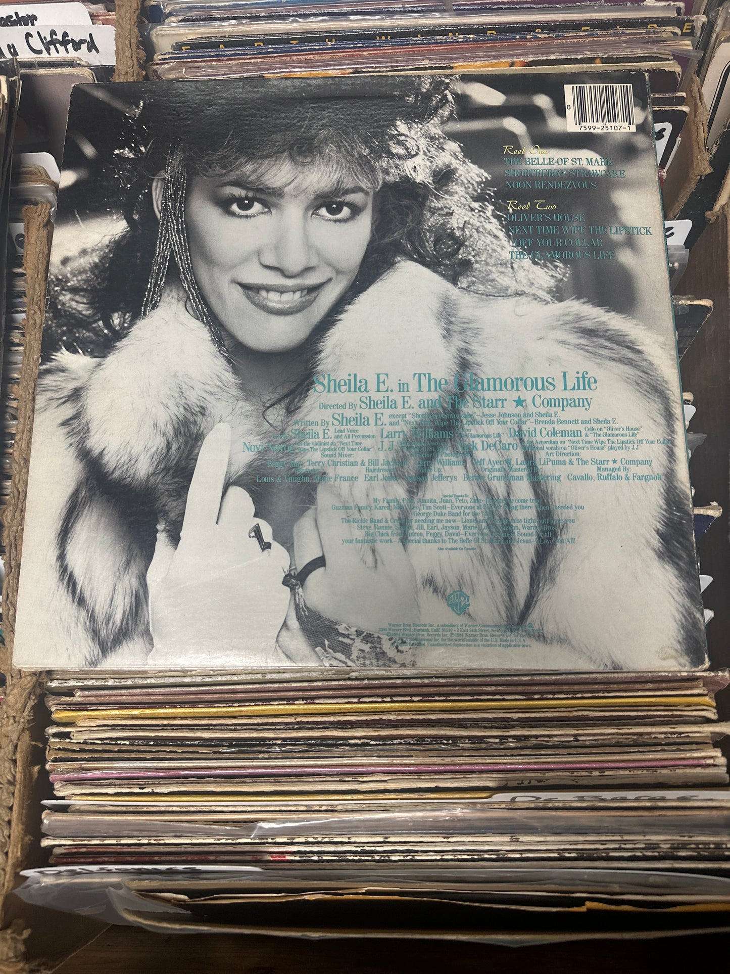 Sheila E. ‎– In The Glamorous Life Vinyl LP VG+/VG+