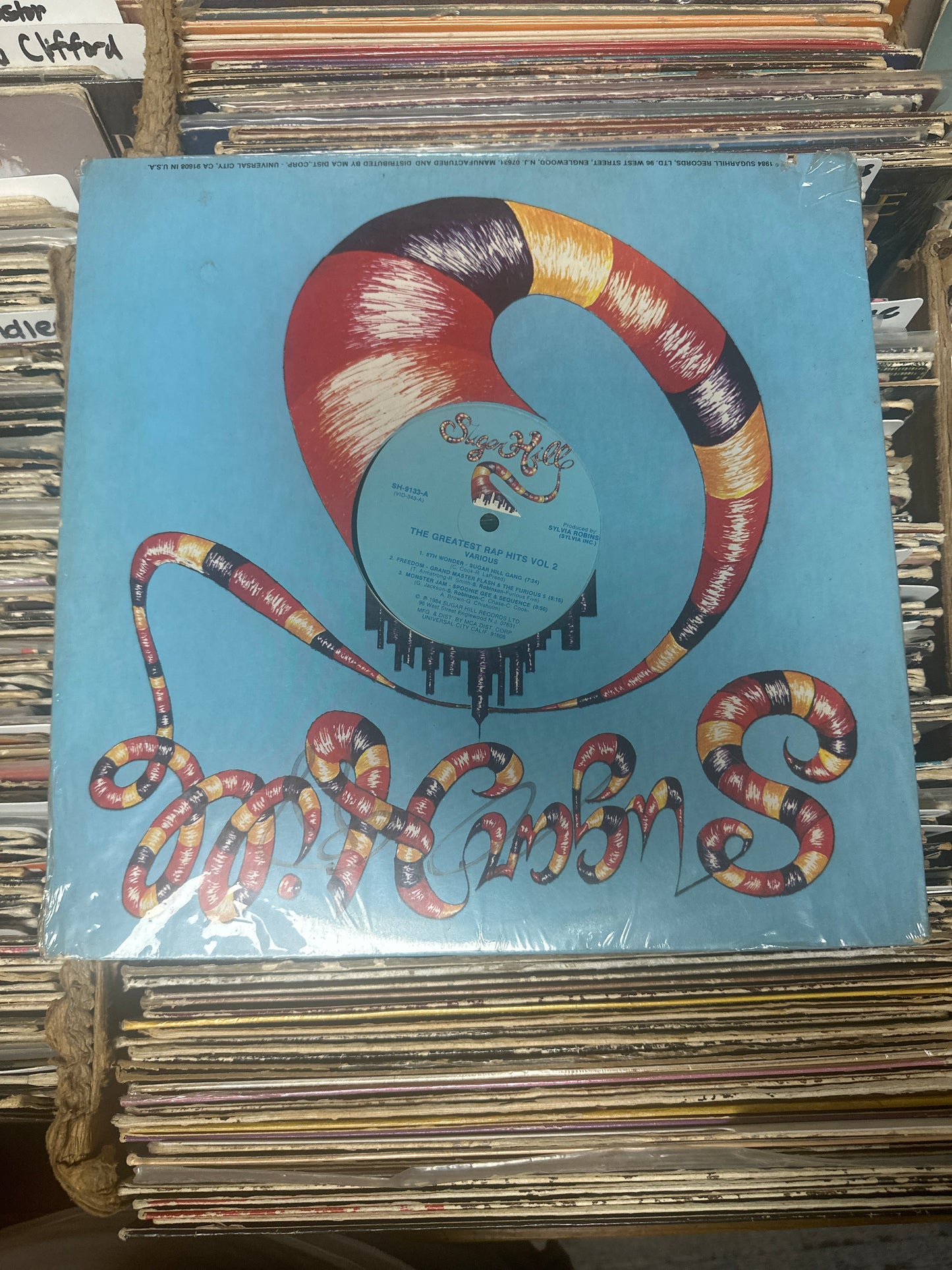 Various ‎– The Greatest Rap Hits Vol 2 Vinyl LP SH 9133 Near Mint