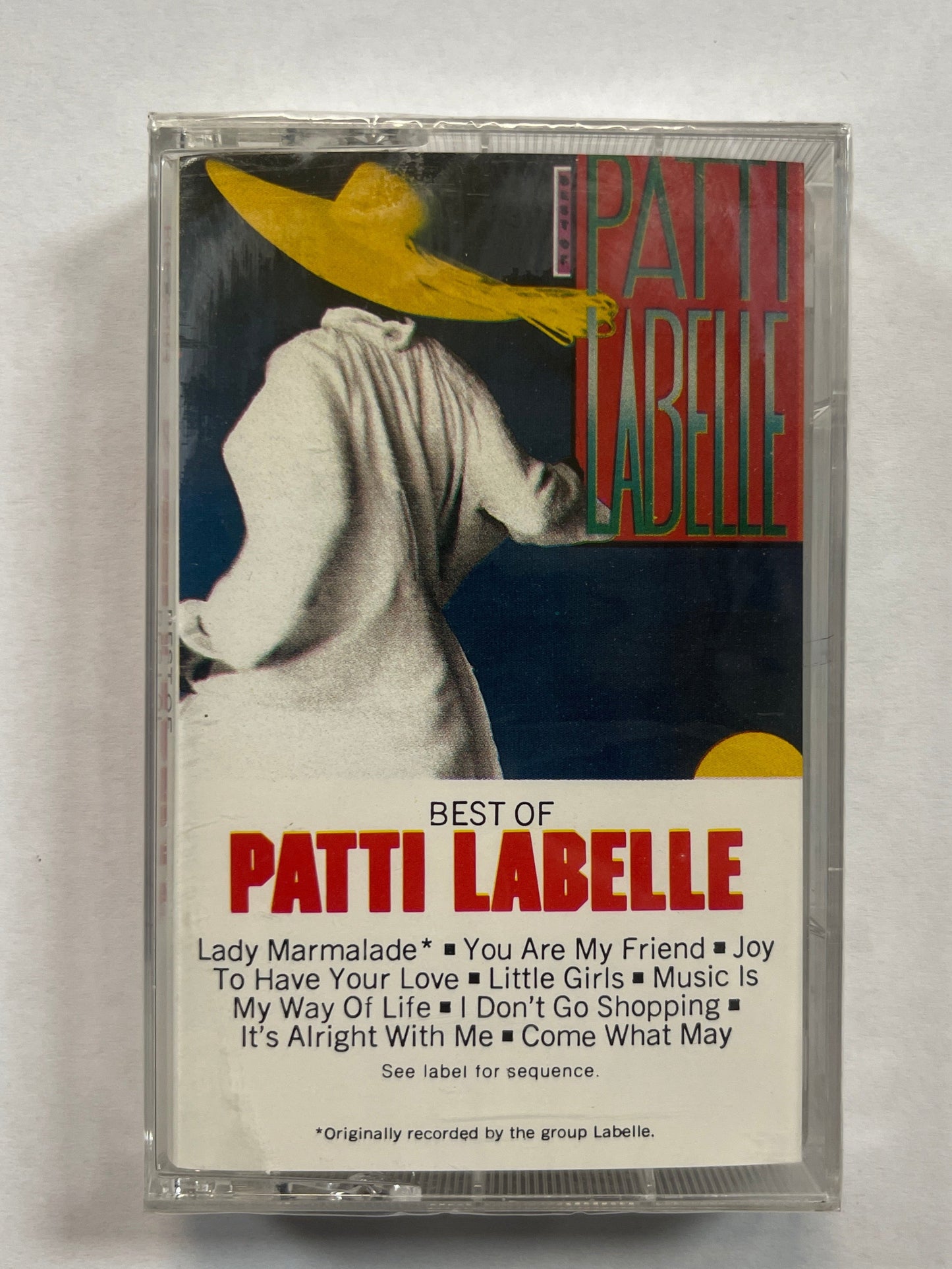 Patti LaBelle ‎– Best Of Patti LaBelle Cassette (Clear Shell)
