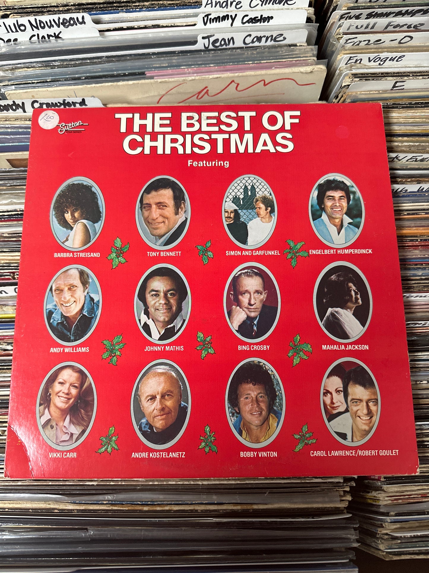 Various- The Best Of Christmas Vinyl LP VG+/VG+