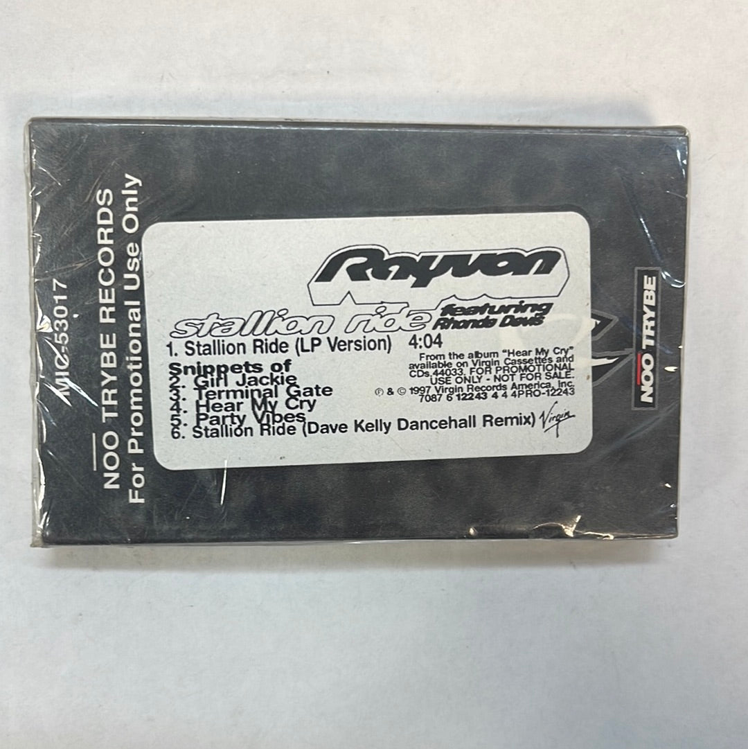 Rayvon Featuring Rhonda Davis- Stallion Ride Promo Cassette