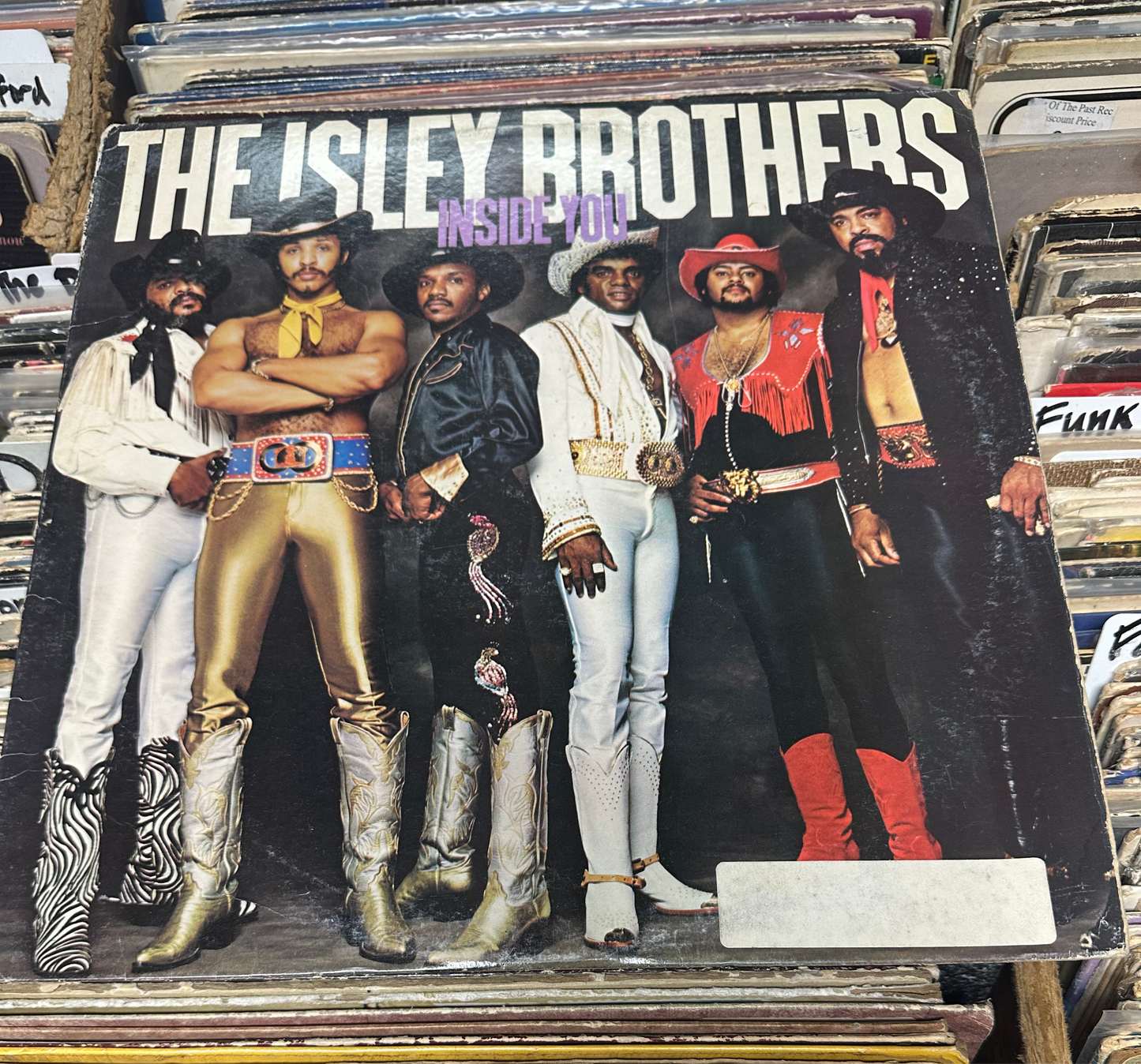 The Isley Brothers – Inside You Vinyl Lp FZ 37533 VG+/VG+