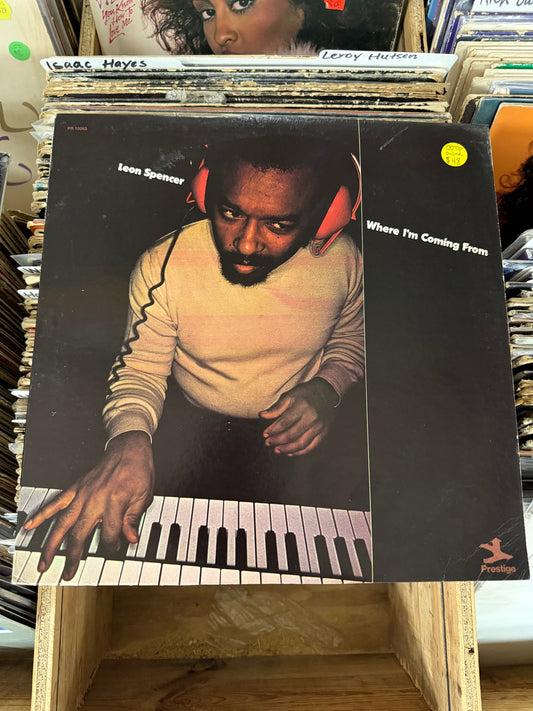 Leon Spencer – Where I'm Coming From Vinyl LP VG+/VG+