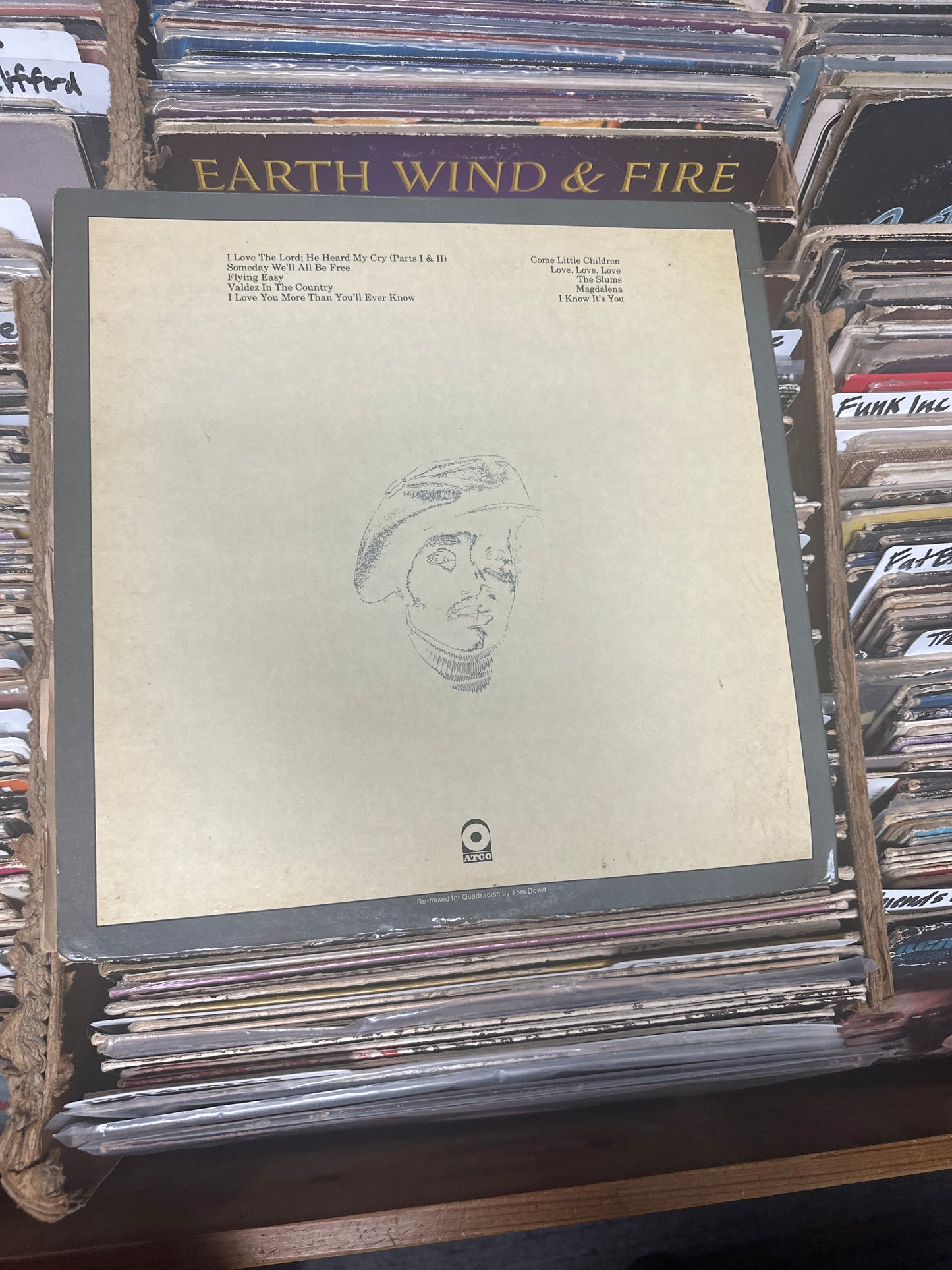 Donny Hathaway ‎– Extension Of A Man Vinyl LP  SD 7029 (RI) VG+/VG+