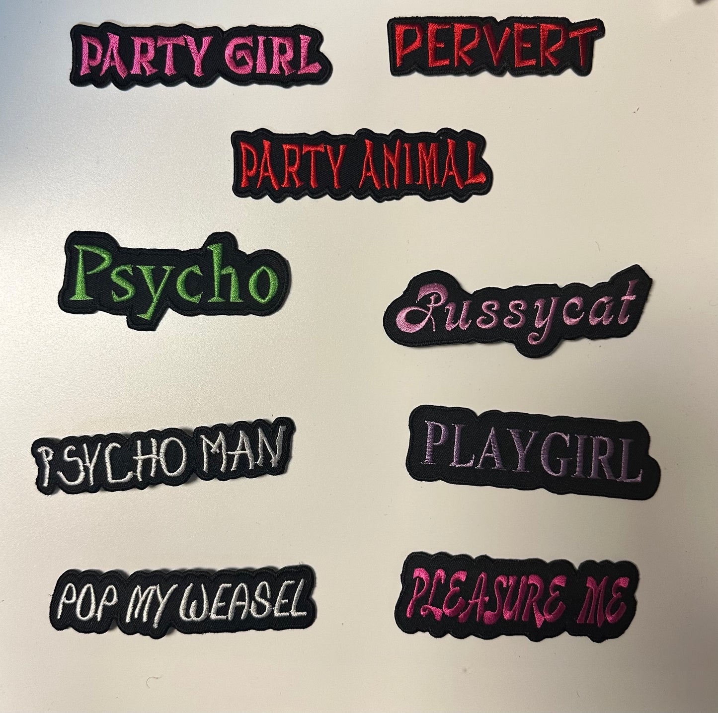 Iron or Sew On Patches