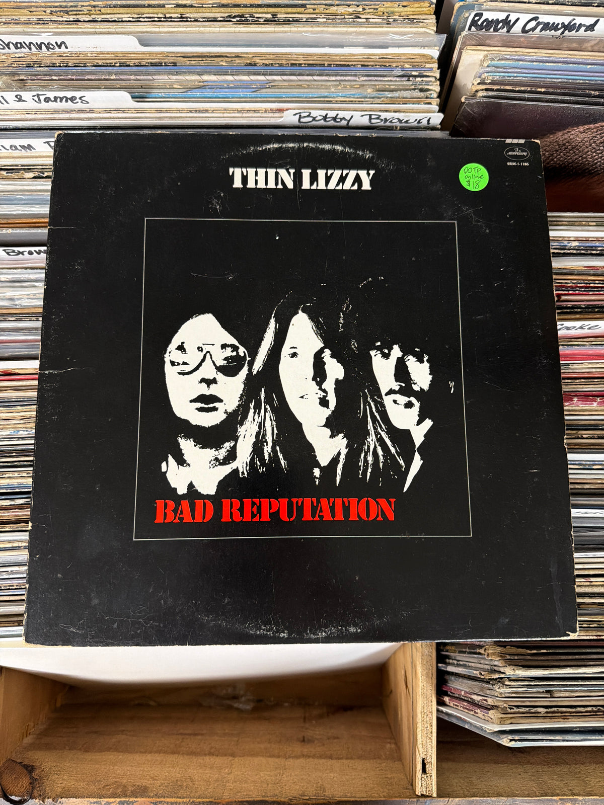 Thin Lizzy – Bad Reputation SRM-1-1186 Vinyl LP VG+/VG