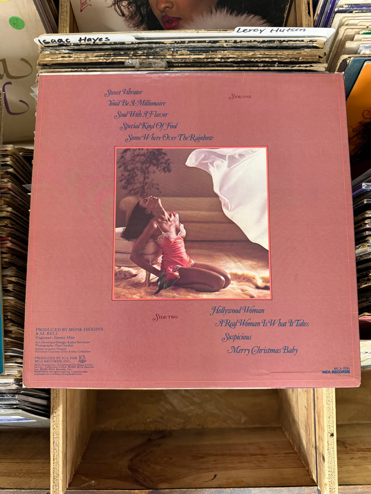 Bobby "Blue" Bland* – Sweet Vibrations Vinyl LP VG+/VG+